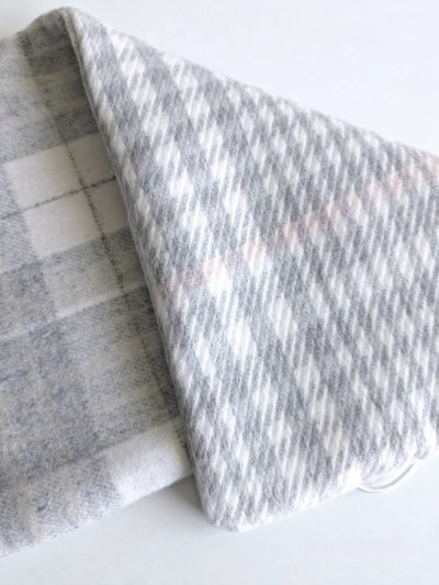 Cuello Gris Perla detalle