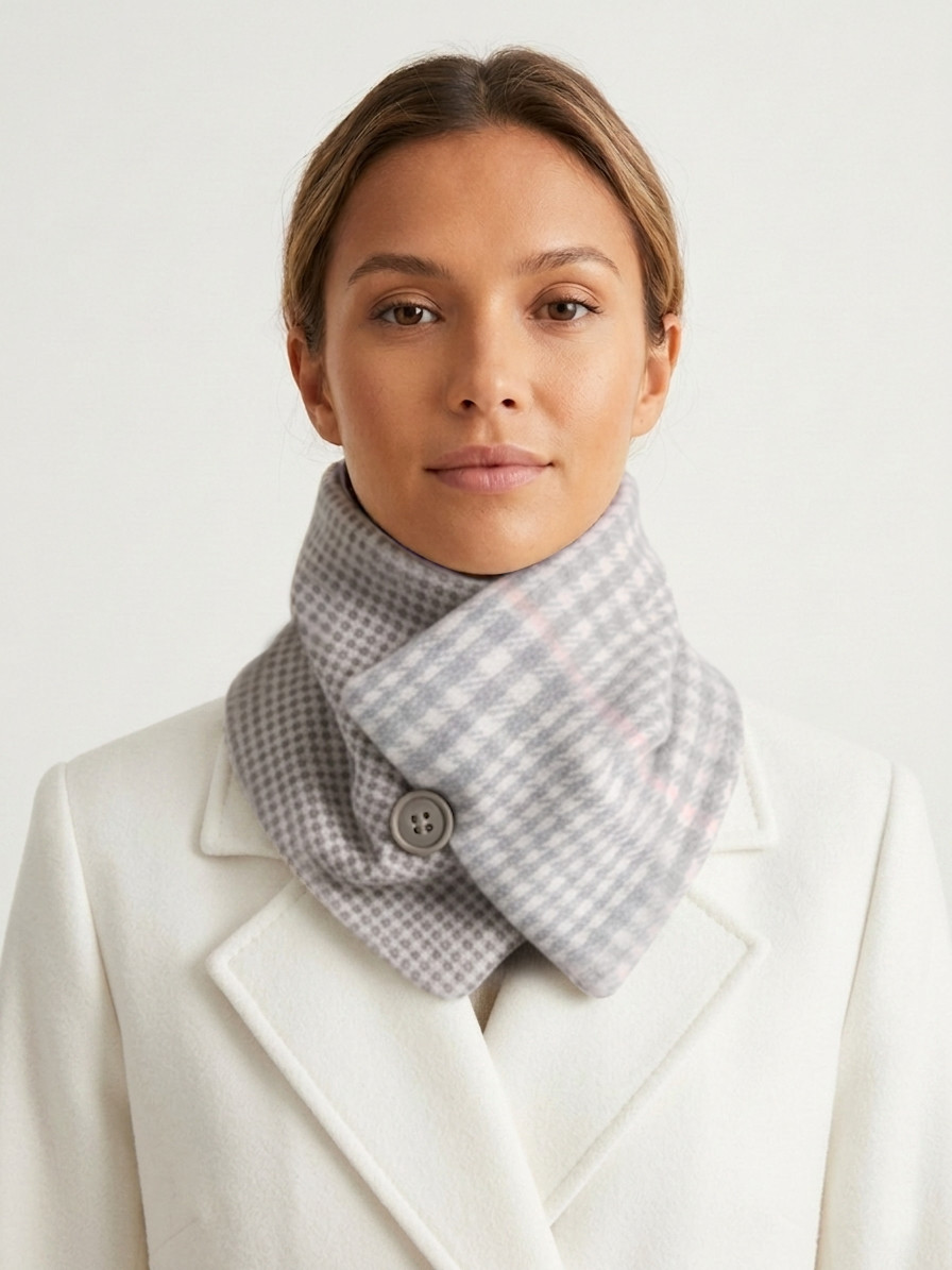 Cuello Gris Perla